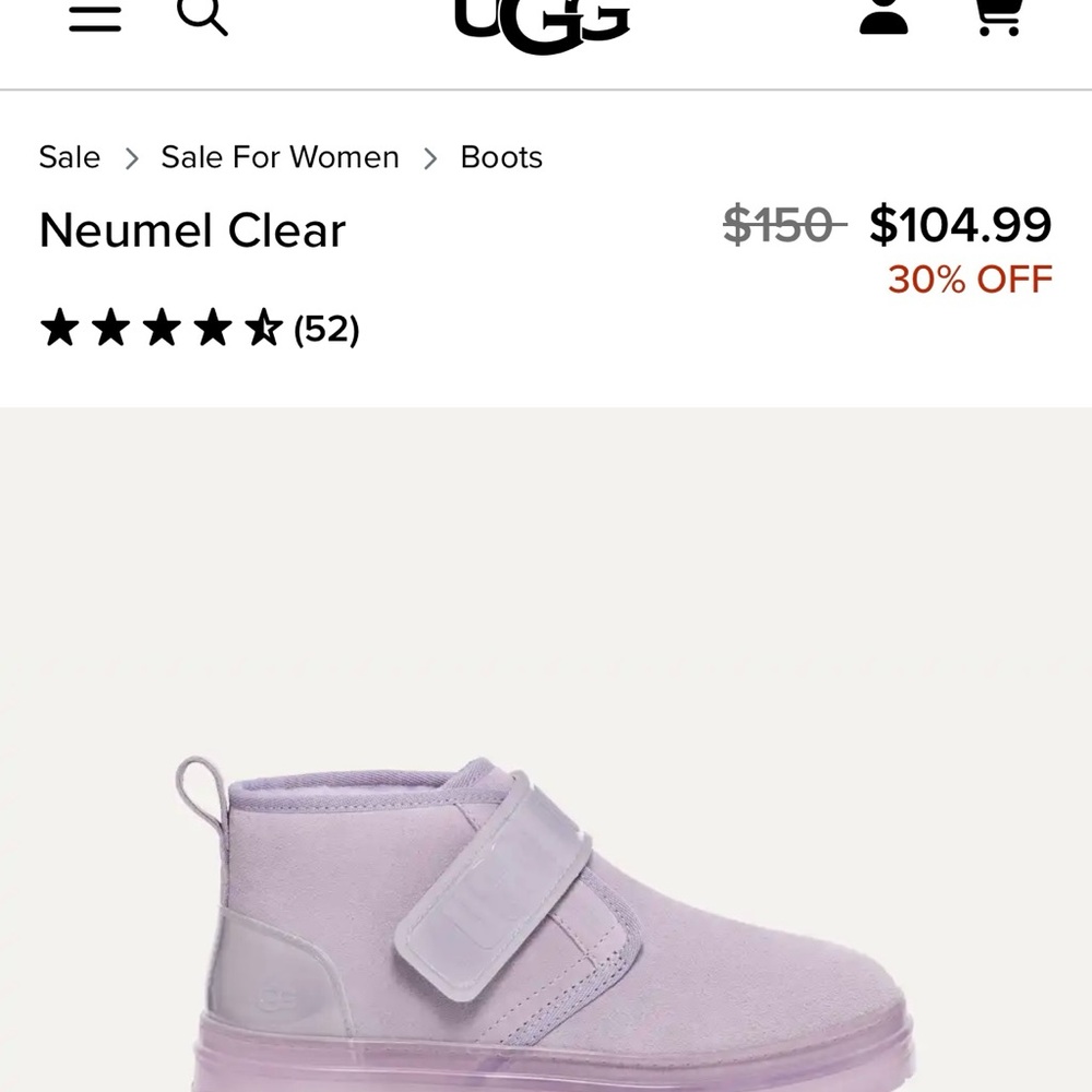 UGG Lavender Boots - Picture 3 of 7